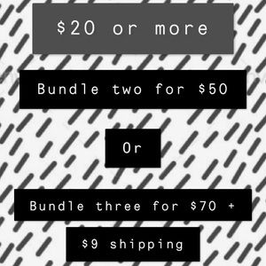 Bundle and save:))